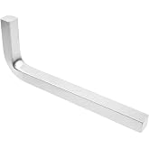 Rannb Large Square L Wrench 10mm L Shaped Square Key 4.8-inch Length Square Head Screwdrivers