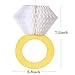 C L cooper life Bachelorette Party Decorations|Bridal Shower Supplies| Honeycomb Ring Hanging Decorations,Glitter Gold Diamond Ring,Perfect for Engagement Wedding Party and Bridal Shower