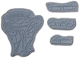 Art Impressions Girlfriends Cling Rubber Stamp, 9 by 4.5-Inch, Giant Cake