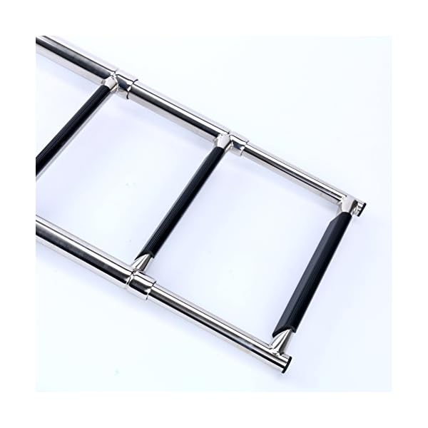 Amarine-made-4-step-Stainless-Steel-Under-Platform-Slide-Mount-Boat-Boarding-Telescoping-Ladder-FBA