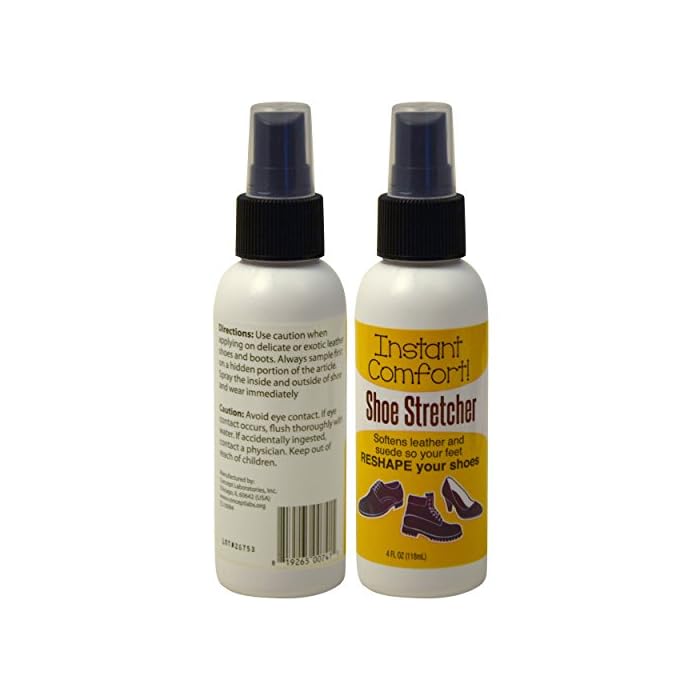 Instant Comfort Liquid Shoe Stretcher Spray. Shoe Stretch Spray for Leather Used to Instantly Increase Comfort and…