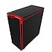 NZXT H440 Mid Tower Case (Matt Black/Red with Window)