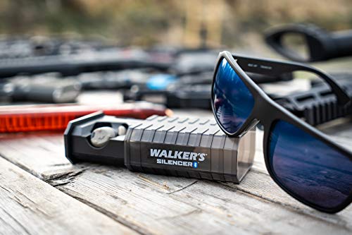 Walker's Silencer Bluetooth Digital Earbuds, Recharbeable, NRR23dB, Voice Prompts, Sound Activated Compression