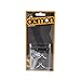 Demon Wedge Snowboard Wall Mounts Black Combo Pack (2 Pairs-Hangs 2 Snowboards)