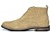 BRUNO MARC MODA ITALY URBAN-02 Men's Classic Lace Up Ankle High Original Suede Leather Perforated Wing Stripe Desert Wind boots SAND SIZE 11