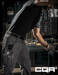 CQR Men's Ripstop Work Pants, Water Resistant