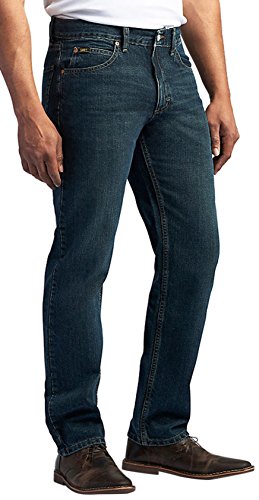 Lee Men's Regular Fit Straight Leg Jean, Quartz Stone, 34W x 32L