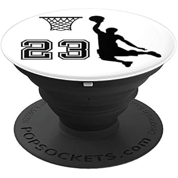 Basketball 23 Dunk - Sports Series PopSockets Grip and Stand for Phones and Tablets