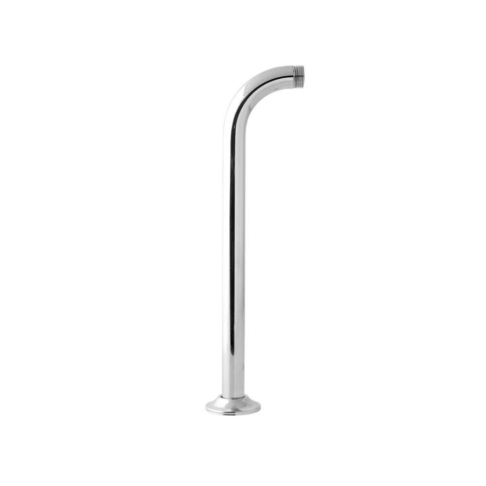 Deva ARMW02 Wall Mounted Round Shower Arm with Chrome Finish