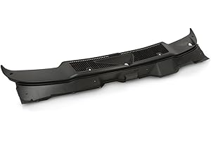 LQI Windshield Wiper Cowl Vent Grille Panel Compatible with Dodge Ram 1500 2002-2008, Fit Dodge Ram 2500 3500 2003-2009 Black 55056006AE