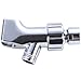 Hoobest Shower Arm Mount Showering Components Adjustable Hand Shower Mounts with Brass Swivel Ball Connector for Showerhead, Chrome