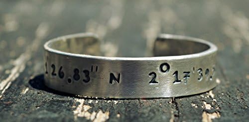 2mm THICK CUSTOM COORDINATES bracelet,mens bracelet,massive,sterling silver bracelet,fathers day,latitude,longitude,location,custom engraved