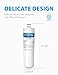 Waterdrop 640565 Replacement for Bosch 640565 Whirlpool WHKF-R-PLUS Refrigerator Water Filter(Pack of 2)