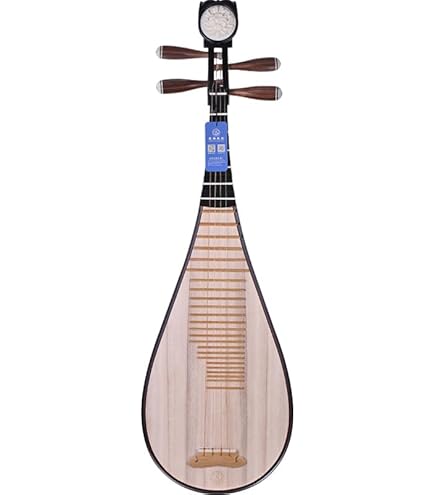 Amazon.com: Guitarra de laúd, 6 cuerdas, jaspeado, engranajes