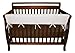 Trend Lab Waterproof CribWrap Rail Cover - for Wide Long Crib Rails Made to Fit Rails up to 18