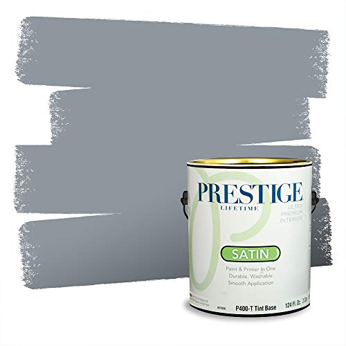 PRESTIGE Paints Interior Paint and Primer In One, 1-Gallon, Satin, Comparable M…