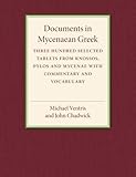 Documents in Mycenaean Greek by Michael Ventris