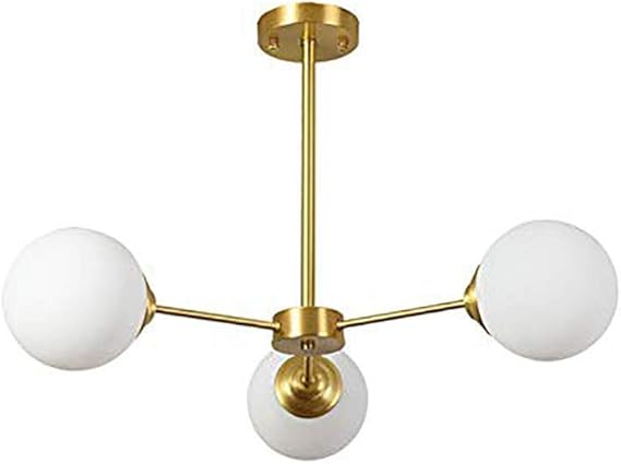 E27 Nordic Sputnik Candelabro Candelabro de bola de cristal ajustable