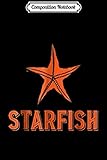 Composition Notebook: Starfish  Journal/Notebook Blank Lined Ruled 6x9 100 Pages