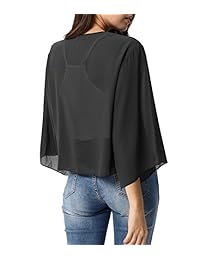 Kate Kasin KK913 - Chaqueta de chifón para mujer