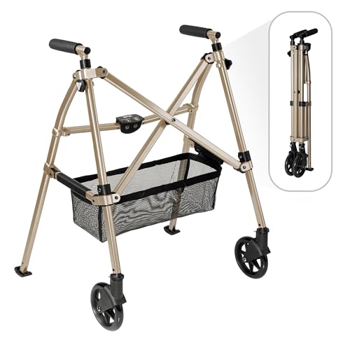 Stander Wonder Walker Plus Short, Lightweight Junior Folding Mobility Aid for P…