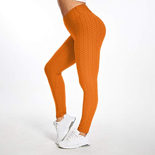 orange yoga pants