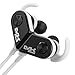 Bluetooth Headphones By MKzone | Wireless Magnetic Headset |Stereo Earphones | Secure Fit In-Ear Earbuds | Noise Cancelling Technology & Built-In Mic | Perfect Sound Quality | Ideal For Sports (Black)