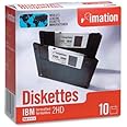 Imation - 3-1/2" Diskettes, Formatted, PC Format, 1.44MB, DS-HD