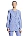 Cherokee Women's Workwear Scrubs Cardigan Warm-Up Jacket, Ciel, 2X-Large
