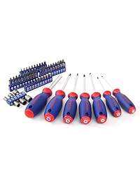 WORKPRO W009038A - Juego de herramientas de 183 piezas con 5 compartimentos y caja de herramientas