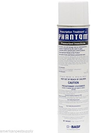 Phantom Aerosol Spray 17.5 Oz Kills Bedbugs Roaches Not For Sale To New York"