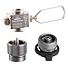 Walmeck- Gas Saver Plus with Butane Adapter Gas Adapter for Camping Backpacking Hiking