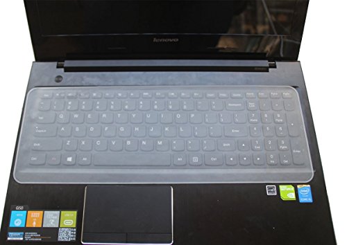 Semi-Transparent Universal Silicone Keyboard Protector Cover Skin for Laptop Notebook 15" 15.6" 16" 16.4" 17" 17.1" 17.3" inch