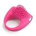 ZEMALIA Waterproof Ultra soft Silicone Clitoral Stimulate Massager Sex Toy For Couple's - Penis Rings Vibrating Rabbit Cock Ring Discreet Packaging(Plum Red)