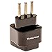 Italy Travel Power Adapter For TYPE L Plug - Works With Italian Electrical Outlets And Chile Adapter
