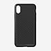 Nomad iPhone X Hexagon Case - TPU Rubber, 10ft. Mil-Spec Drop Protection, Dual Material Construction - Black & Smoked Gray
