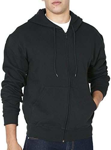 New York Avenue Men's Full-Zip Hoodies -Soft Cotton Comfort Fleece Hooded Sweatshirts by NY Ave