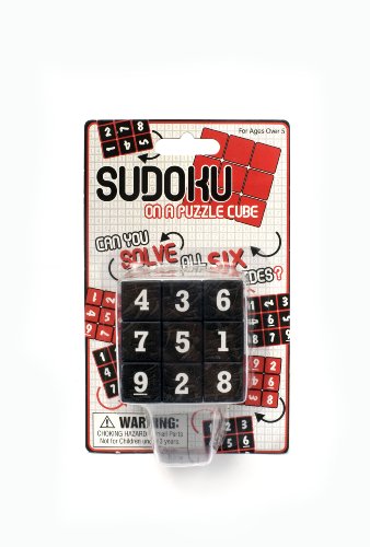 Sudoku Puzzle Cube A Fun Portable Take On The Classic Sudoku Import 