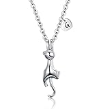 AILAAILA Kitty Cat Necklace for Women | Heart