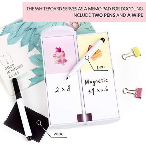 Multifuction Pencil Case for Boys Girls PYFK Pencil Box with Calculator Mirror and Whiteboard Pencil Holder for School Office Supplies Cute with Perfect Size and Easy Access(Fox)