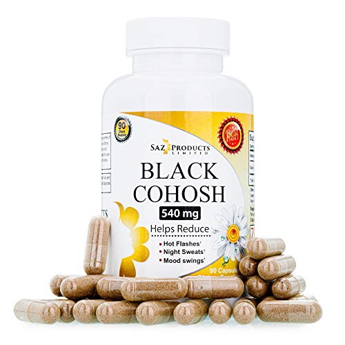 Whole Root Black Cohosh Menopause Complex Relieves Hot Flashes Night