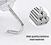 NEEMAY 22lb/9.9kg(Max) Adhesive Heavy Duty Command Sticky Hooks Removable Waterproof Reusable Stainless Hooks For Hanging Wall Ceiling Bathroom Kitchen Bedroom(20pcs)