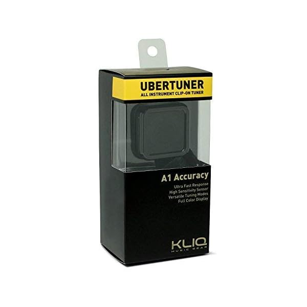 KLIQ UberTuner - Professional Clip-On Tuner for All Instruments (multi-key modes) - with Guitar, Ukulele, Violin, Bass… - Image 8