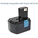 3000mAh 14.4v Power Tool Replacement Battery for Hitachi EB1414S EB 1414 1414S 1424 14B 14S 324367 EB14B EB14S EB1412S DS14DL DV14DL DS14DVF3 UB18D Hitachi Cordless Drill Battery pack,parts