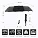 EveShine Windproof Travel Umbrella, 10 Ribs Auto Open/Close Windproof Travel Umbrella with Teflon Coating