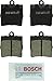 Bosch BC779 QuietCast Premium Ceramic Disc Brake Pad Set For Select Chrysler Crossfire; Mercedes-Benz C200, C230, C240, C280, CL200, CL230, SLK230, SLK280, SLK300, SLK320; Rear