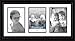 Timeless Frames 10x20 Inch Fits Three 5x7 Inch Photos Lauren Collage Frame, Black