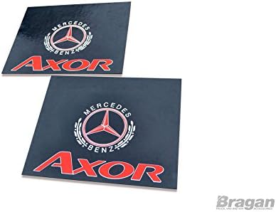 Bragan 2 pc Rubber Truck Rear Mudflaps Mudguards Mud Flaps