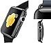 Apple watch case, iitee(tm) Electroplate Slim Case with Screen Protector for Apple Watch Series 1 (42mm black)