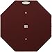 Dart-Stop 29 inch Burgundy Octagon Pro Dart Board Backboard | Wall Protector | Dartboard Surround